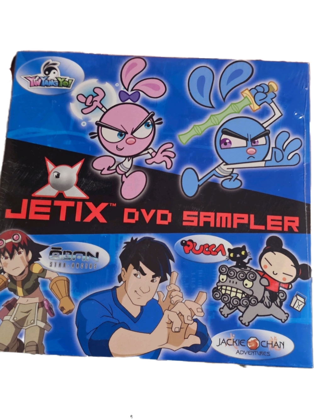 MINT Sealed JETIX DVD Sampler 2006 Yin Yang Yo Jackie Chan Pucca Oban Anime NEW